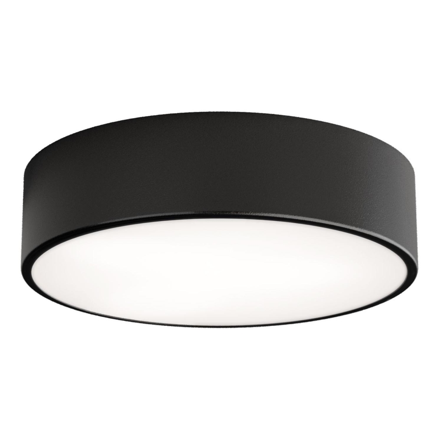 Ceiling light with a sensor CLEO 2xE27/24W/230V d. 30 cm black
