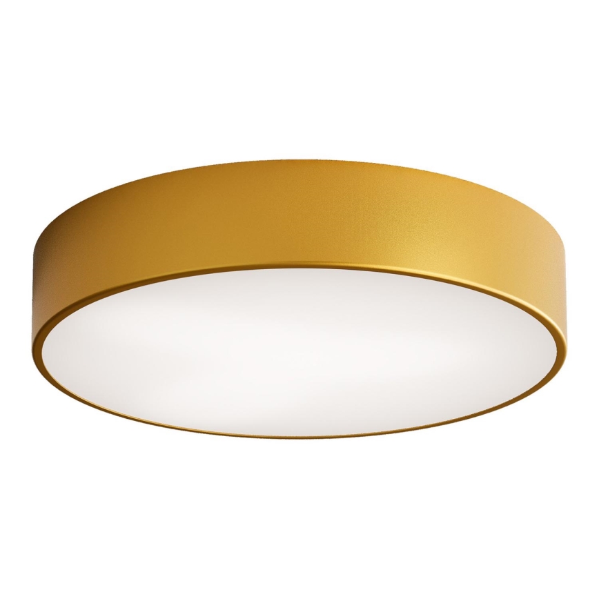 Ceiling light with a sensor CLEO 3xE27/24W/230V d. 40 cm gold