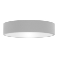 Ceiling light with a sensor CLEO 3xE27/24W/230V d. 40 cm grey