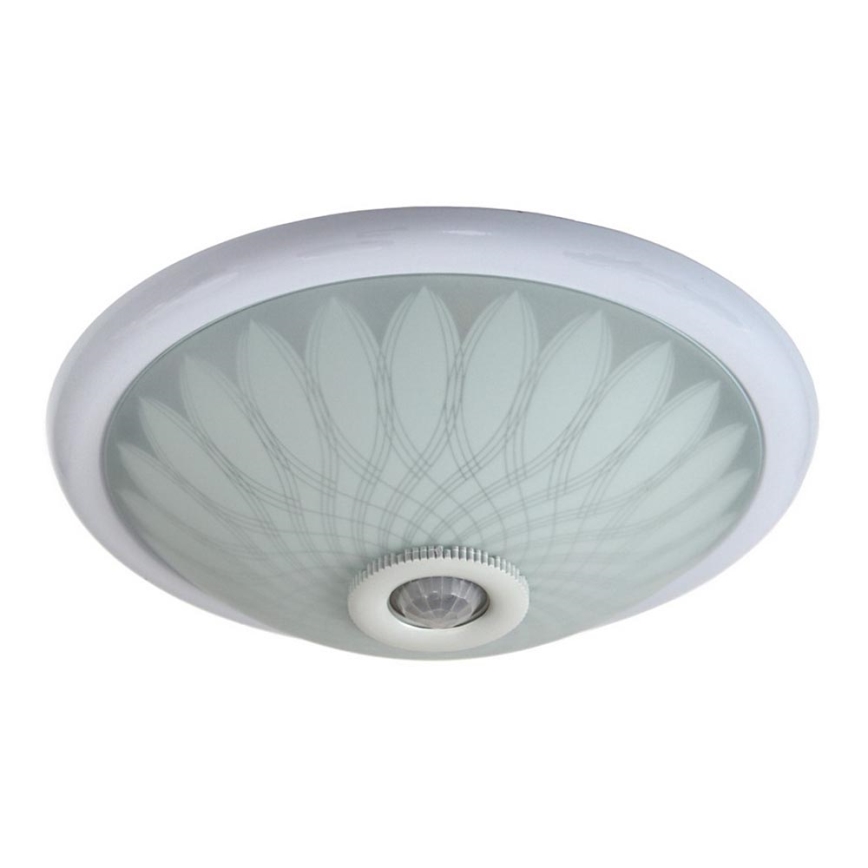 Ceiling light with a sensor PLAFON 2xE27/80W/230V