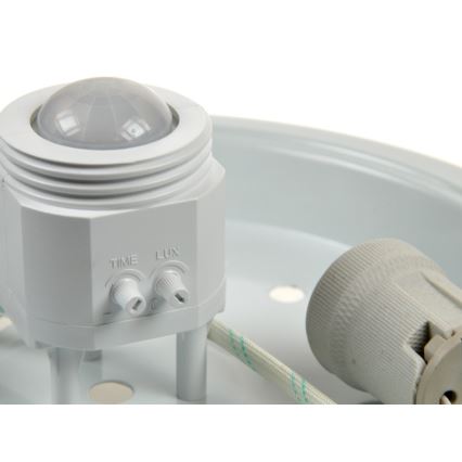 Ceiling light with a sensor PLAFON 2xE27/80W/230V