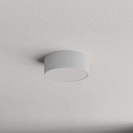 CLEO ceiling light with motion and dusk sensor, 1x E27/40W/230V, Ø 20 cm, grey