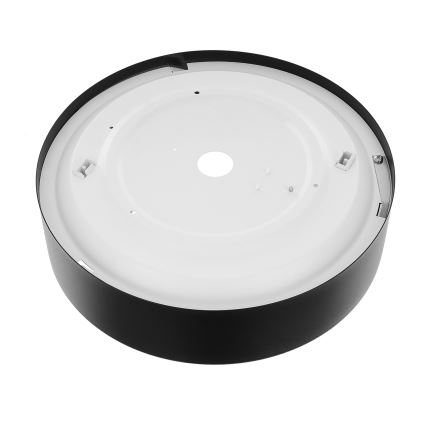 CLEO Ceiling Light with Motion and Dusk Sensor 2xE27/24W/230V Ø 30 cm Black