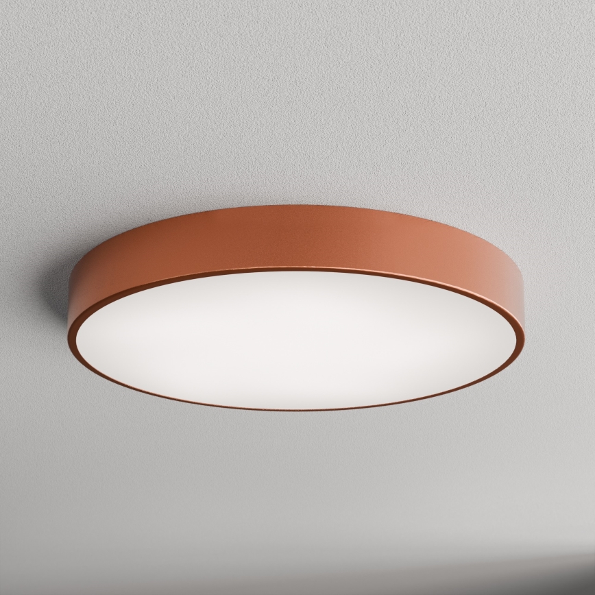 CLEO Ceiling Light with Motion and Dusk Sensors, 5xE27/24W/230V, Ø 60 cm, Copper