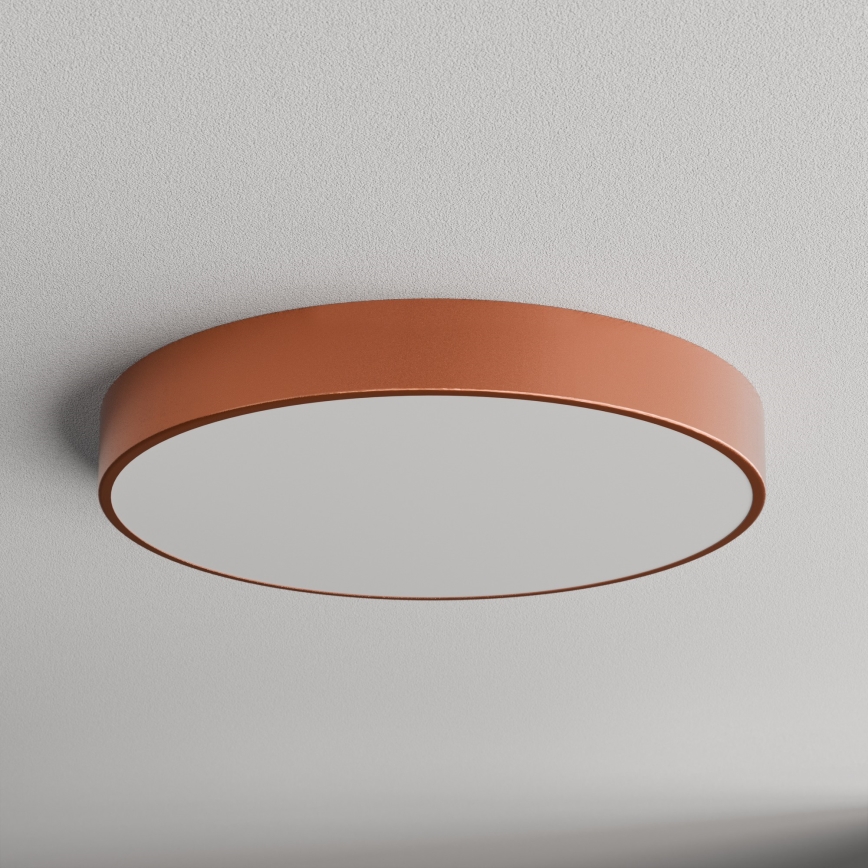 CLEO Ceiling Light with Motion and Dusk Sensors, 5xE27/24W/230V, Ø 60 cm, Copper