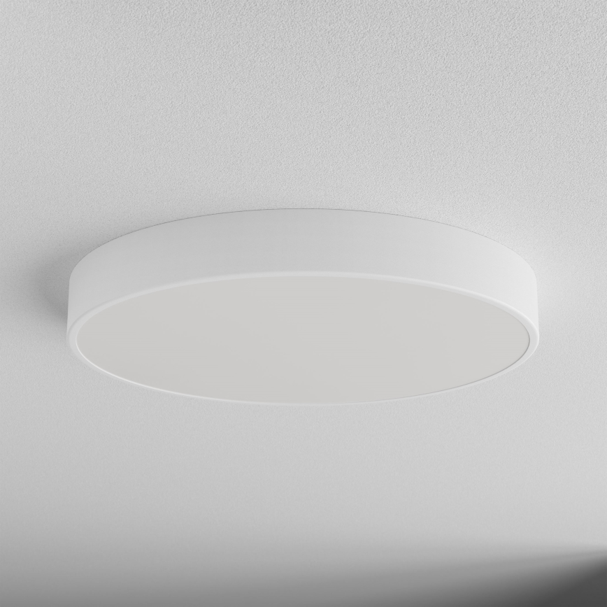 Ceiling light with motion and dusk sensor CLEO 5×E27/24W/230V Ø 60 cm white