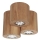 Ceiling light WOODDREAM 3xGU10/6W/230V oak