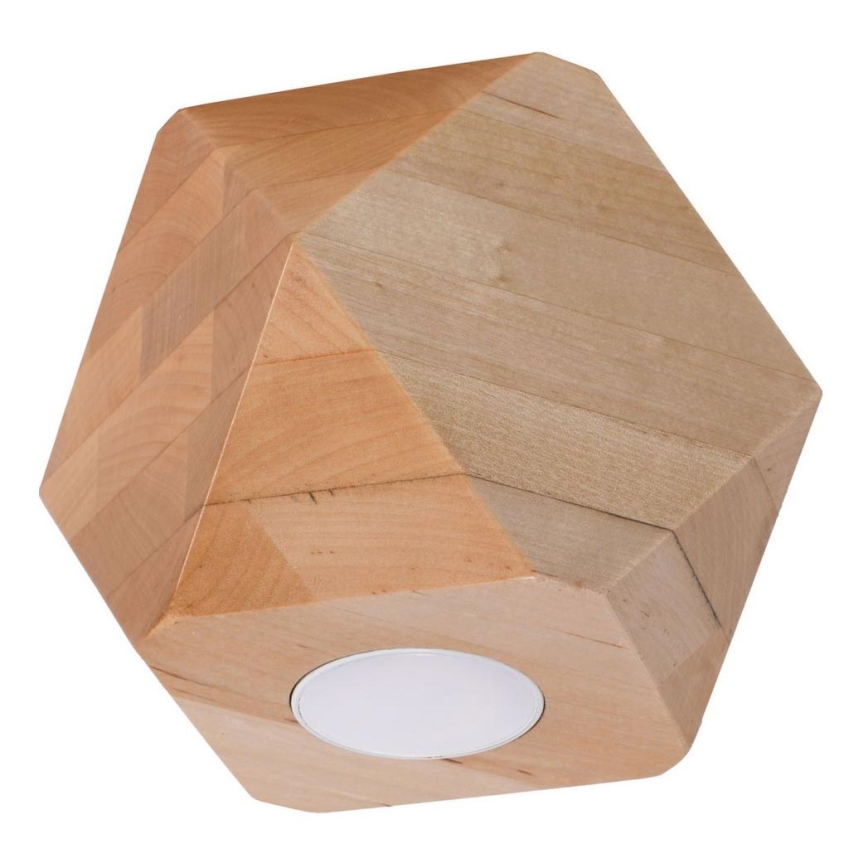 Ceiling light WOODY 1xGU10/40W/230V oak