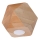 Ceiling light WOODY 1xGU10/40W/230V oak
