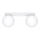 Ceiling light YOLI 2xG9/12W/230V white