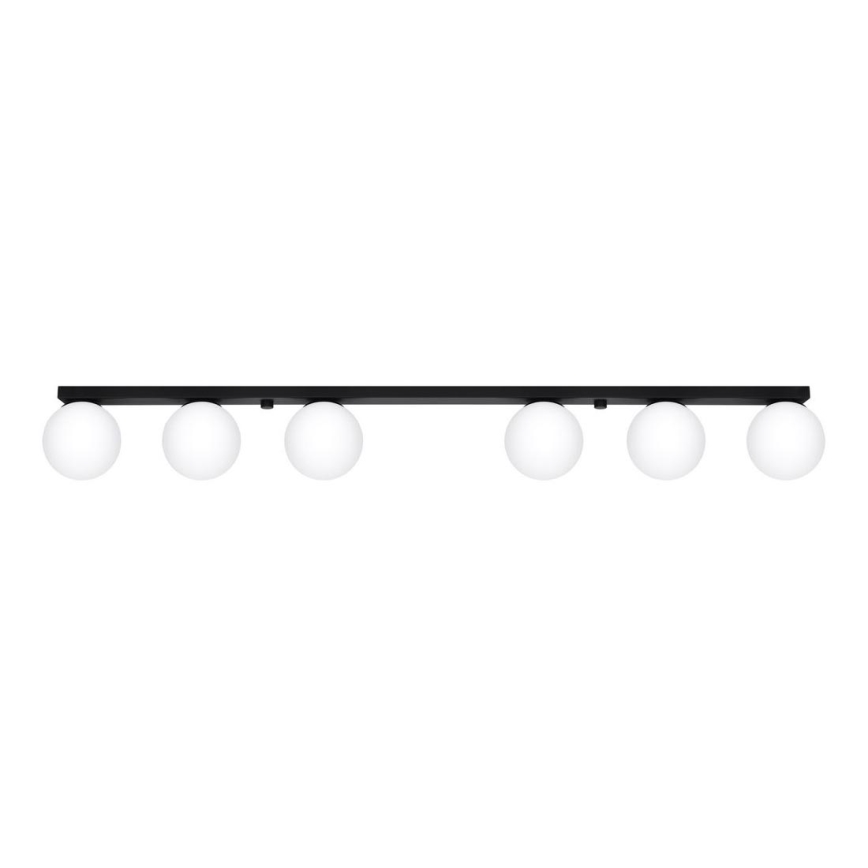 Ceiling light YOLI 6xG9/12W/230V black