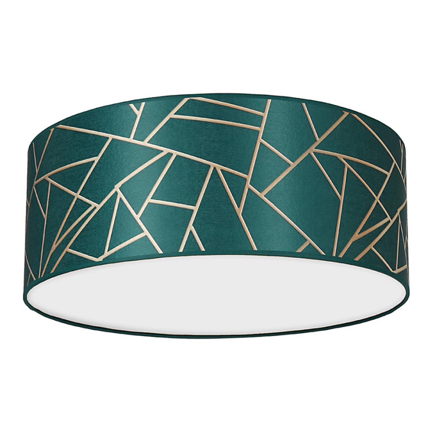 Ceiling light ZIGGY 2xE27/60W/230V green/gold
