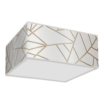 Ceiling light ZIGGY 2xE27/60W/230V white/gold