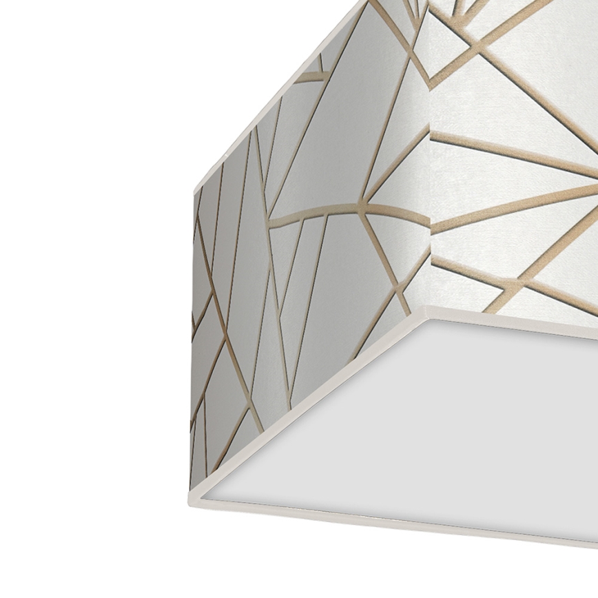 Ceiling light ZIGGY 2xE27/60W/230V white/gold