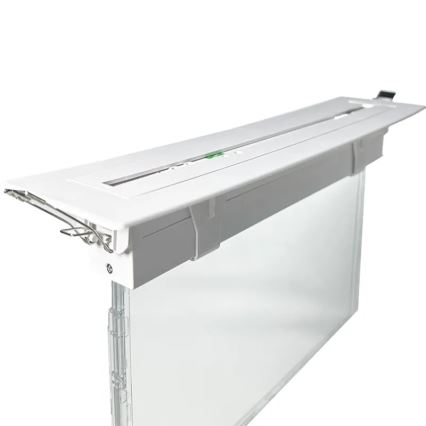 Ceiling mounting set for emergency lights