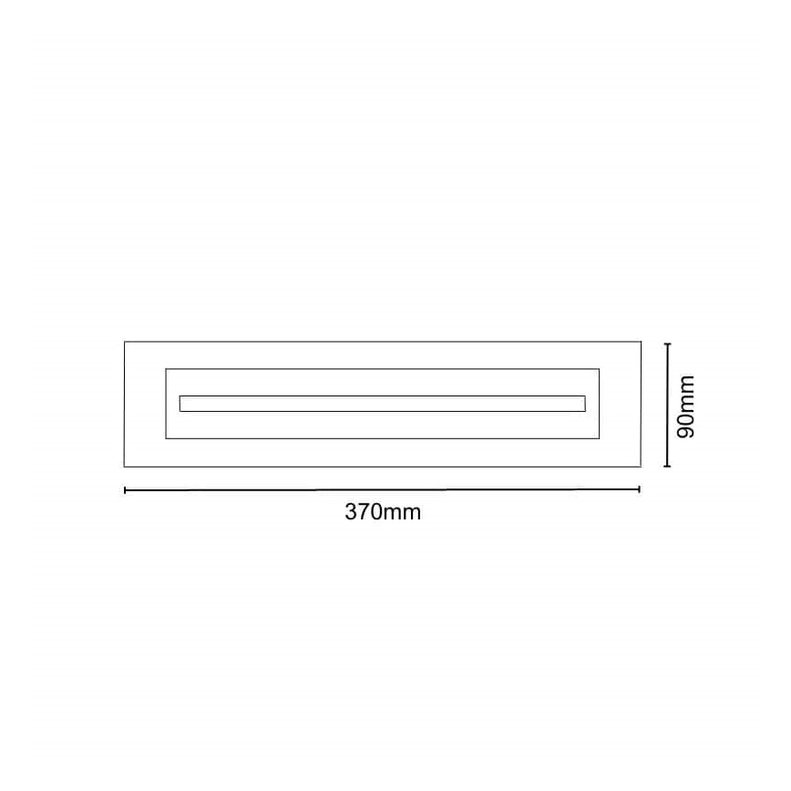 Ceiling mounting set for emergency lights