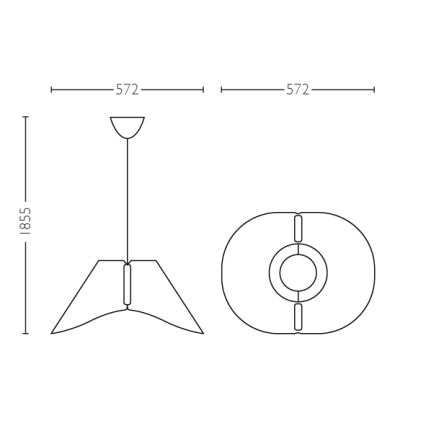 Ceiling Pendant Lighting E27/60W/230V