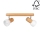 Ceiling spotlight NEL 2xE27/15W/230V pine - FSC certified