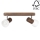 Ceiling spotlight NEL 2xE27/15W/230V pine - FSC certified