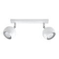 Ceiling spotlight OCULARE 2xGU10/10W/230V
