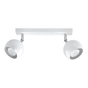 Ceiling spotlight OCULARE 2xGU10/10W/230V