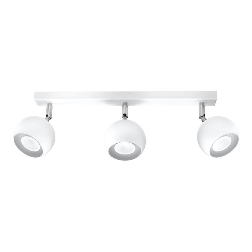 Ceiling spotlight OCULARE 3xGU10/10W/230V