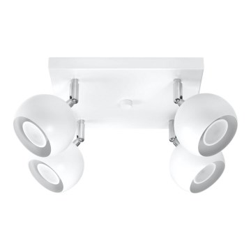 Ceiling spotlight OCULARE 4xGU10/10W/230V