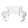 Ceiling spotlight OCULARE 4xGU10/10W/230V
