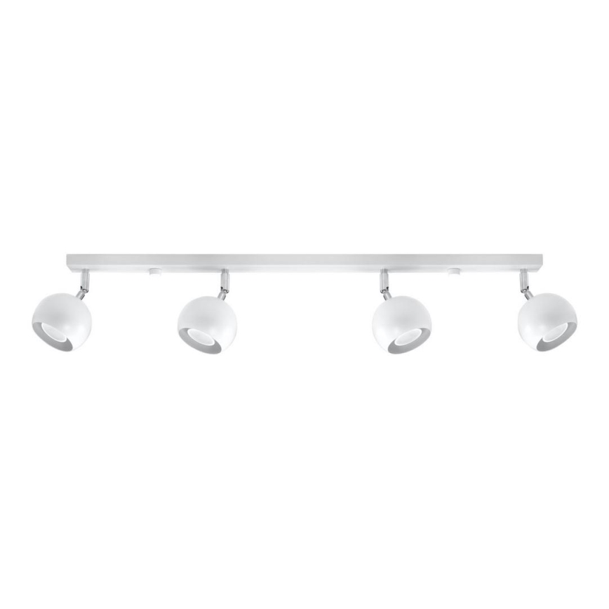 Ceiling spotlight OCULARE 4xGU10/10W/230V
