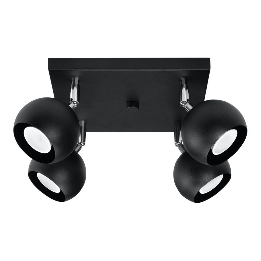 Ceiling spotlight OCULARE 4xGU10/10W/230V