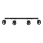 Ceiling spotlight OCULARE 4xGU10/10W/230V