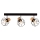 Ceiling spotlight PHIPHI 3xE27/60W/230V oak