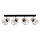 Ceiling spotlight PHIPHI 4xE27/60W/230V oak