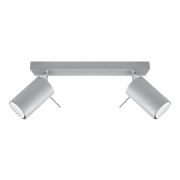 Ceiling spotlight RING 2xGU10/10W/230V