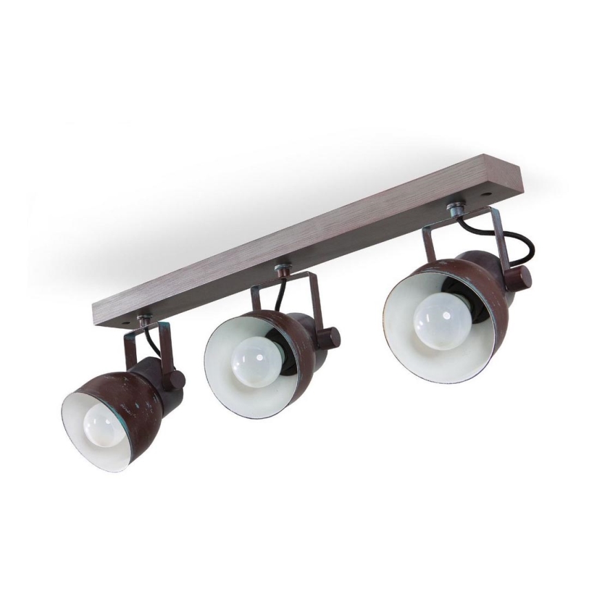 Ceiling spotlight VIANA 3xE27/60W/230V