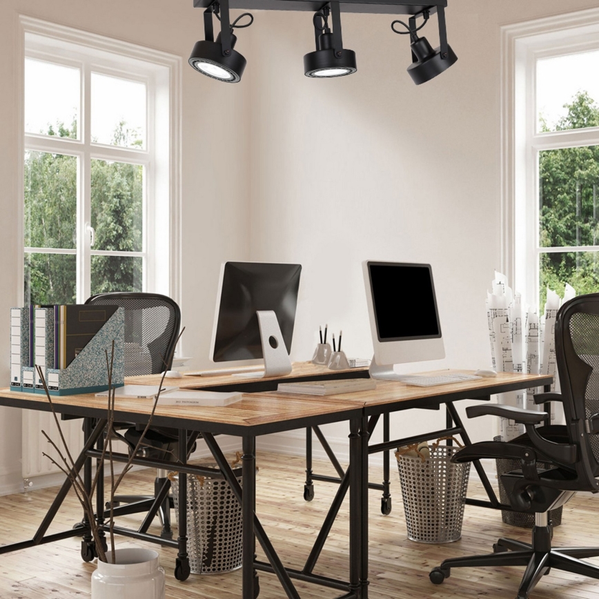 Ceiling spotlight VIVA 3xGU10-AR111/15W/230V