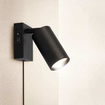 CELE Wall Light 1xGU10/30W/230V Black