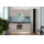 CELESTE 180 cm Glossy Taupe Kitchen Unit