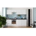 CELESTE 240 cm Glossy White Kitchen Unit