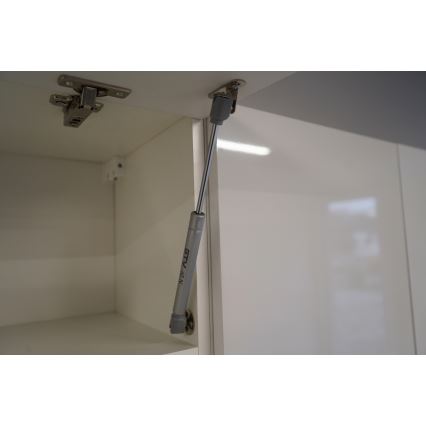 CELESTE 240 cm Glossy White Kitchen Unit