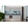CELESTE 240 cm High-Gloss Gray Kitchen Unit