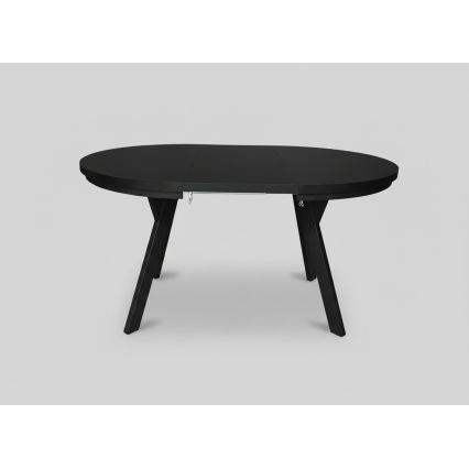 CENTRO Extendable Dining Table 100/140x77 cm, Black
