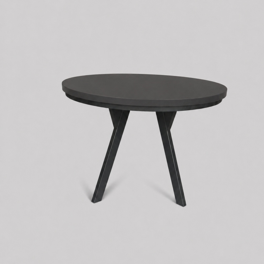 CENTRO Extendable Dining Table 100/140x77 cm, Black