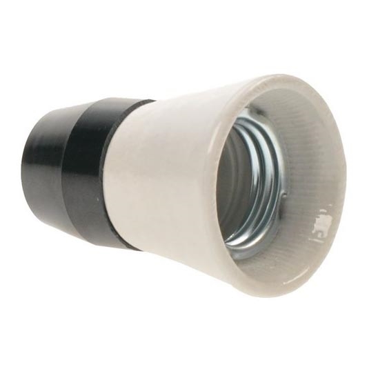 Ceramic bulb base E27