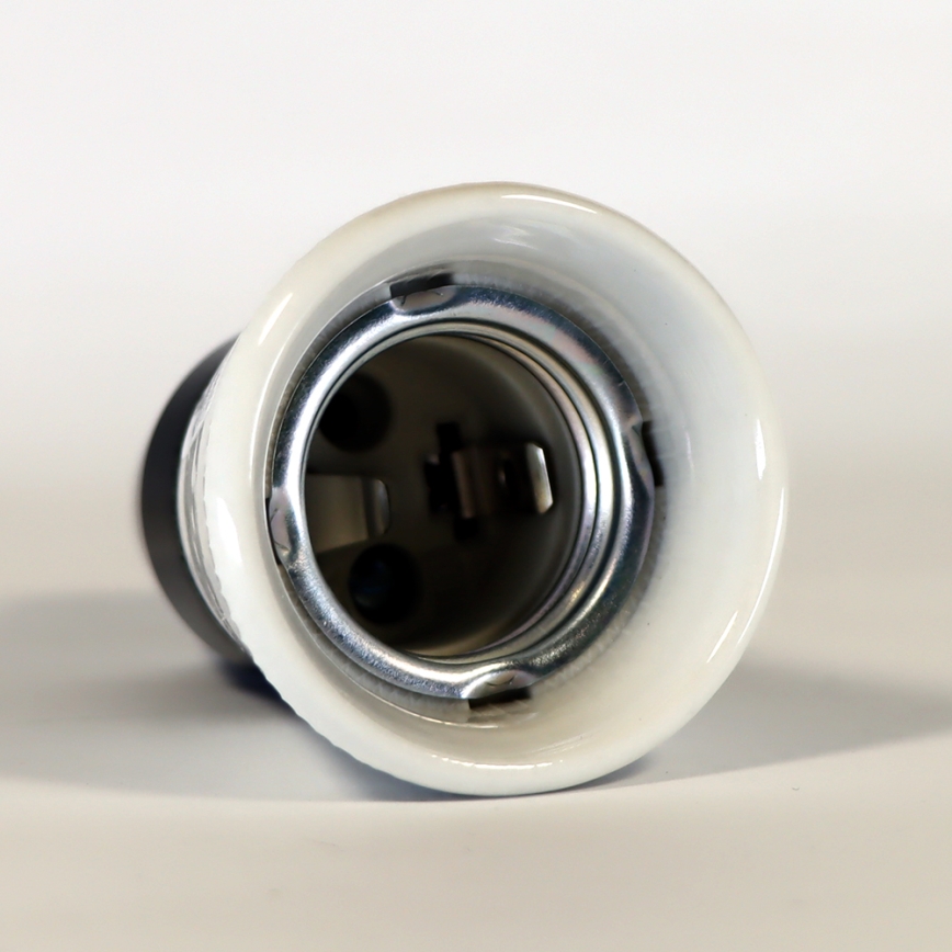 Ceramic bulb base E27