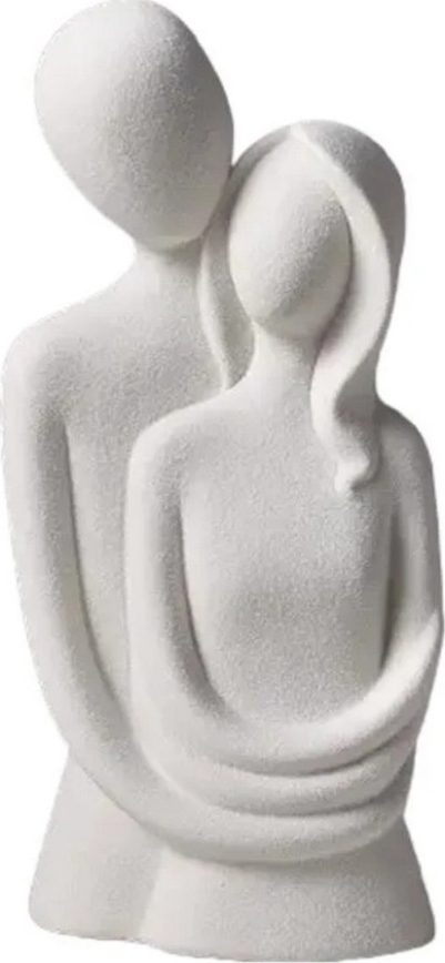 Ceramic tabletop decoration 20x9,5x7,5 cm grey
