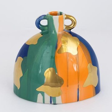 Ceramic vase 21,5x20,7 cm