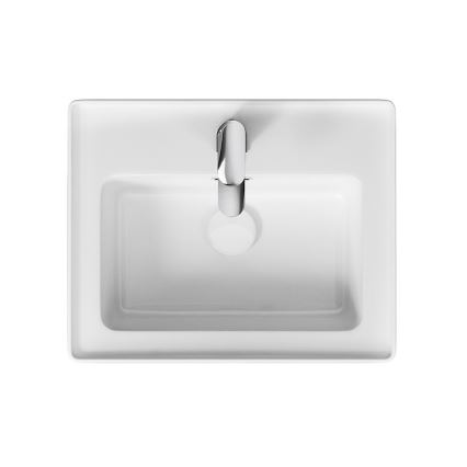 Cersanit K114-005 - CREA countertop/wall-hung washbasin 40 x 50.5 cm ceramic/glossy white