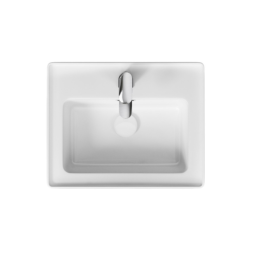 Cersanit K114-005 - CREA countertop/wall-hung washbasin 40 x 50.5 cm ceramic/glossy white