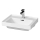 Cersanit K114-005 - CREA countertop/wall-hung washbasin 40 x 50.5 cm ceramic/glossy white
